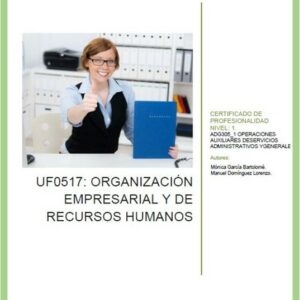 UF0517 Organización empresarial y de recursos humanos