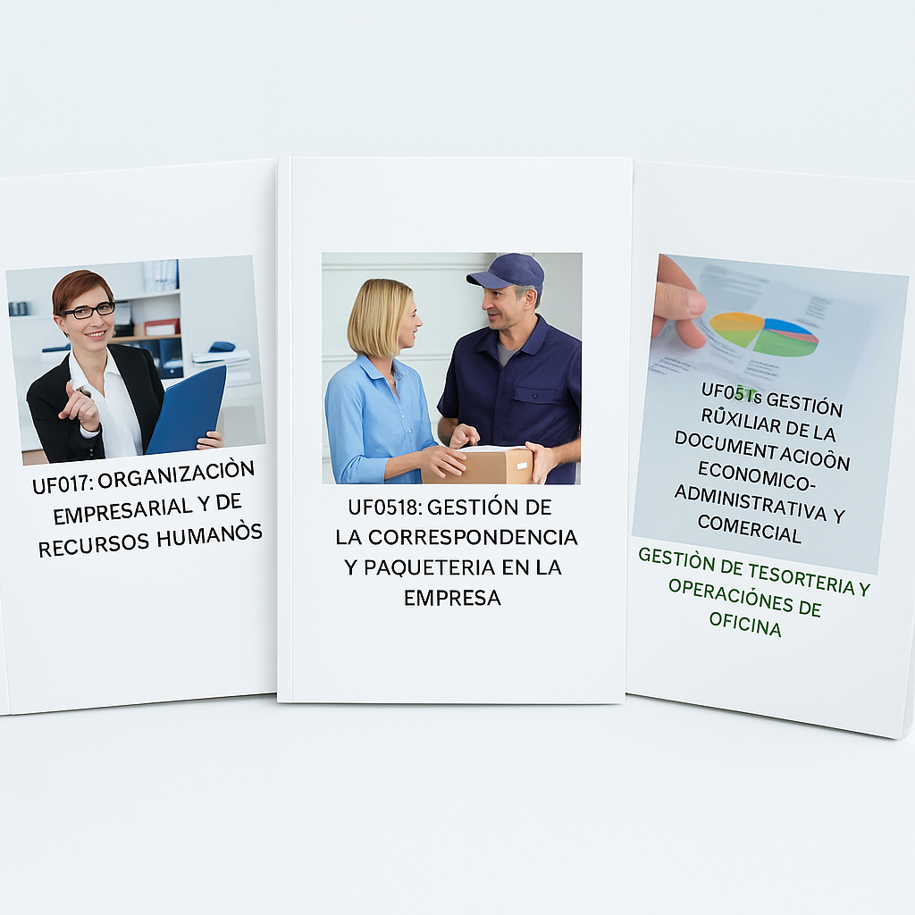 Operaciones auxiliares de servicios administrativos y generales